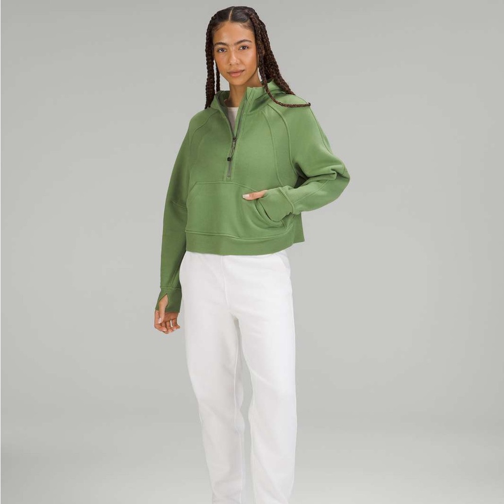 lululemon athletica Green Half-Zip Sweatshirt - Picture 3 of 9